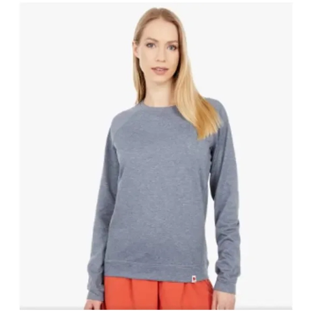 Fjallraven Pullover Top High Coast Light Sweater Gray Medium M - Picture 6 of 9